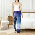 thumbnail image 4 of Honiee Astronauts Start Running for elegant Women's Lounge Pants and Pajama Pants, crafted for ultimate comfort in your sleepwear essentials-Large, 4 of 6
