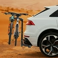 thumbnail image 6 of Yeshouse Bike Rack Hitch Mount for Cars, Foldable 2 Bikes Bicycle Car Racks with Hitch Tightener and Strap,Bike Carrier Rack Hitch for SUV, 6 of 7