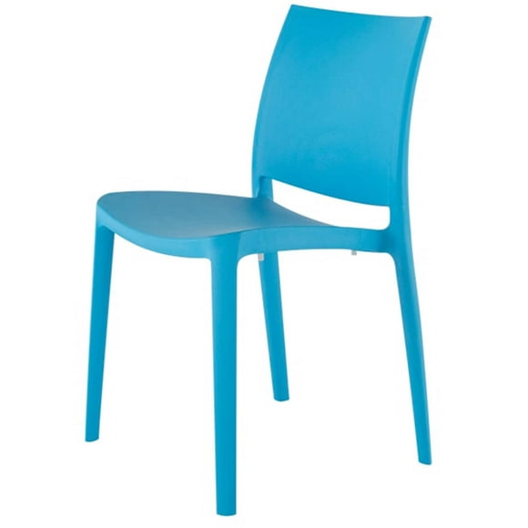 Lagoon Silla de Comedor Simple para Interior y Exterior, Modelo Sensilla