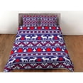 thumbnail image 3 of Navidad Juego De Funda Nórdica Con Almohadas Navidad Patrón Dormitorio Ropa De Cama Consolador, 3 of 4