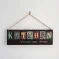 thumbnail image 6 of Clearance Under 5$ Household Pendant, FNGZ Personalized Wood Signs Scene Indication Wooden Sign Bathroom Pantry Laundry Coffee Kitchen Location Wall Art Vintage Rustic Decor Pendant, 6 of 6