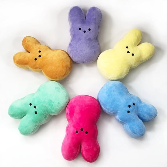 Plush Easter Bunny Stuffed Animal,Easter Bunny Doll Soft Plush Bunnies Stuffed Rabbit Animal Toy, Easter Rabbit Dolls Easter Decoration,Perfect Easter Baskets Filler