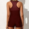 thumbnail image 5 of XIYON Women's Bikini Sets Women Tankini Swimsuit Tummy Control Top With Shorts Two Piece Bathing Suit Beach Vacation Clothes, 5 of 6