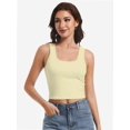 thumbnail image 5 of Womens Tank Tops Scoop Neck Sleeveless Top Casual Basic Slim Fitted Knit Cami Tee Shirts, 5 of 5