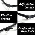Adjustable Glasses Focus Distance Vision Eyeglasses For Reading, for