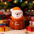thumbnail image 1 of Juguetes De Plástico Luz Nocturna Portátil De Papá Noel De 9cm Y Decoración Navideña Con Led, Diseño De Plástico Irrompible Para Fiestas Y Decoración Festiva Del Hogar, Naranja (1 Unidad) Rkxzt, 1 of 9