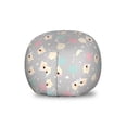 thumbnail image 1 of Pastel Storage Toy Bag Chair, Cartoon Style Bears Trees Stars Illustration, Stuffed Animal Organizer Washable Bag, Small Size, Taupe Blush, by Ambesonne, 1 of 3