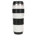 thumbnail image 3 of Tasse à Café Pour Objectif D'appareil Photo, Tasse à Café En Acier Inoxydable, Couvercles Scellés, Tasse D'appareil Photo De Photographe, Tasse à Café De Voyage Pour Femmes Et Hommes(Blanc), 3 of 14