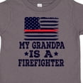 thumbnail image 4 of Inktastic Firefighter Grandpa Fireman Flag Boys or Girls Toddler T-Shirt, 4 of 5
