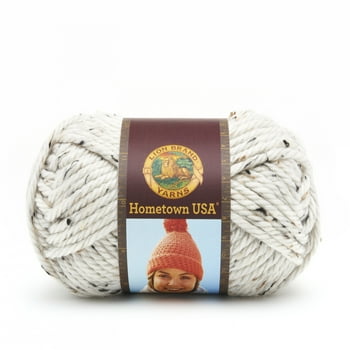 Lion Brand Yarn Hometown Aspen Tweed Super Bulky Acrylic Multi-color Yarn