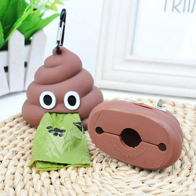 Universal de bolsas de para mascotas , porta bolsas para caca de perro con mosquetón, distribuidor de bolsas de Colco Soporte para desechos de caca