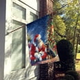 thumbnail image 2 of Manchester Terrier and Santa Claus House Flag 28 in x 40 in, 2 of 7