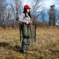 thumbnail image 4 of Gymax Folding 360° Silent Swivel Hunting Chair Blind Chair All-weather Outdoor, 4 of 9