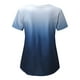 thumbnail image 3 of Tops Para Mujer Blusas Casuales Elegantes Camisas Blusa de Bolsillo Con Estampado Unim de Manga Corta Con Cuello en V de Moda Odeerbi ODB154667, 3 of 5