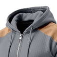 thumbnail image 4 of Ceisia Men's Regular-Fit Hooded Full-Zip Color-Blocked Quilted Hoodie Multi-Style Gift, 4 of 6