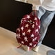 thumbnail image 2 of Mochila Escolar para Estudiantes Mujeres Hombres Nailon Con Patrón Estrellas, 2 of 9