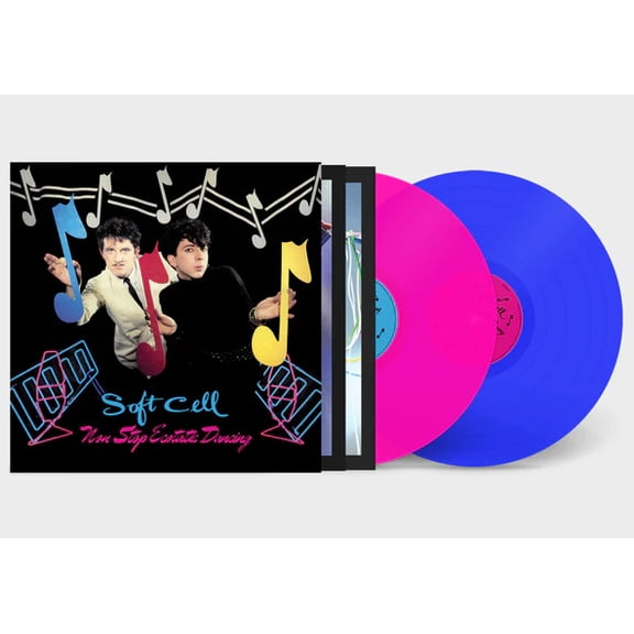 Soft Cell - Non-Stop Ecstatic Dancing - Pink & Blue Colored Vinyl - Music & Performance