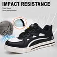 thumbnail image 4 of SPSHOOS Safety Shoes for Men & Women Composite Toe Kevlar Puncture Resistant Non-Slip ESD Black, 4 of 9