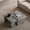 Gray + MDF + Modern, variant on FENGFAN Modular Nesting Coffee Table Set Faux Concrete MDF Slab Legs Slate Gray