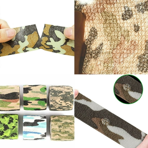 US 24-48 Pack Self Adhesive Bandage Wrap Cohesive Vet Tape Elastic 2" x 5 Yards