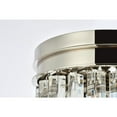 thumbnail image 6 of Elegant Lighting Sydney 12" 3 Light Royal Crystal Flush Mount, 6 of 9