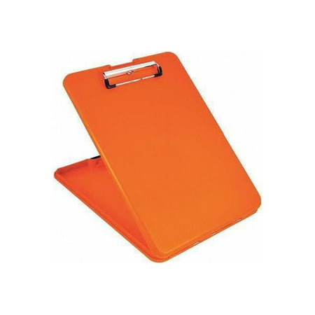 UPC: 0044357005790 | Saunders SlimMate Storage Clipboard 1/2  Clip Cap 8 1/2 x 11 Sheets Hi-Vis