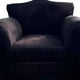 thumbnail image 3 of Sillon Vintage Individual Cómodo Moderno Juvenil Sofas Liso Negro, 3 of 5
