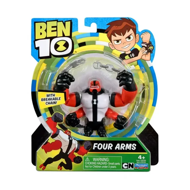 Figura de acción original de Ben 10 Power up Four Arms Ben Tennyson Grey Matter Power up Diamondhead Power up Four Arms Juguetes para niños