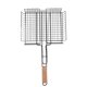thumbnail image 2 of Estante para barbacoa para acampar, cesta para asar a la parrilla para barbacoa, cesta para asar a la parrilla sin barbacoa, cesta de malla para parrilla de barbacoa, funcionalidad inteligente Jadeshay A, 2 of 8