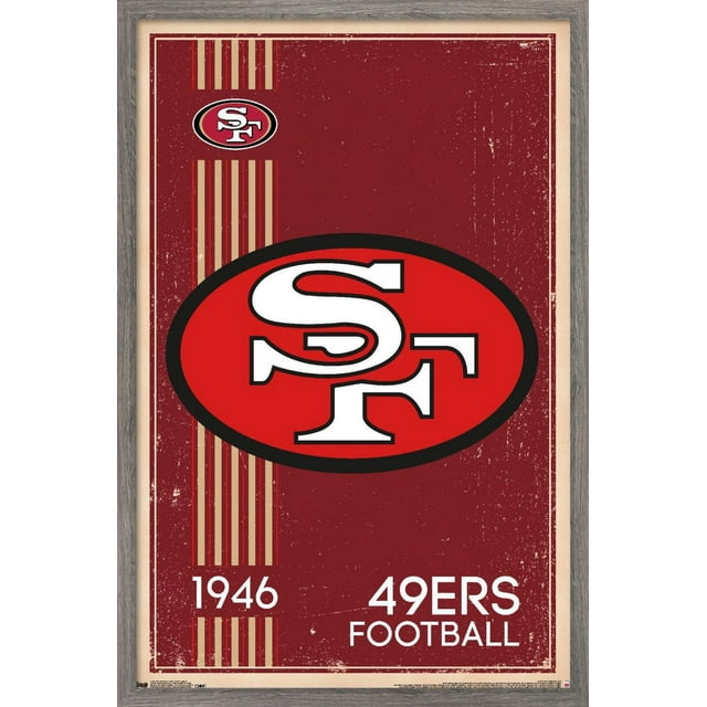 NFL San Francisco 49ers - Logo rétro 14