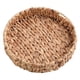 thumbnail image 1 of Cesta de Mimbre Tejida A Mano para Frutas, Té, Aperitivos, Pan, Caja de Almacenamiento Redonda para Cosméticos, Bandeja de Jacinto de Agua, para Joyas C, 1 of 5