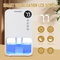 thumbnail image 4 of Small Dehumidifier, ABS, White, 4 of 5