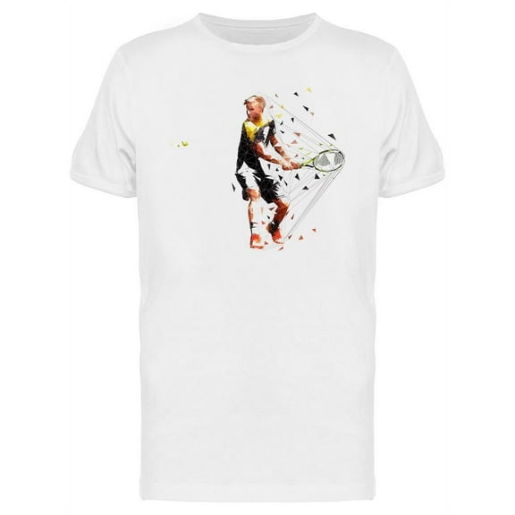 Preparing Two Handed Backhand T-Shirt Men -Image by Shutterstock, Male x-Large