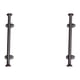 thumbnail image 3 of Manija de Puerta Decorativa Yuarrent Negra Gruesa Fácil de Instalar Fuerte Resistencia a la Corrosión Metal Único L 7867 2Conjunto, 3 of 6