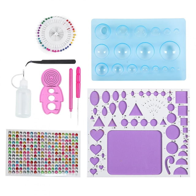 Ensemble d'Outils de Sculpture sur Papier Kit de Démarrage DIY Fait Main 809 Kit de Matériel de Base