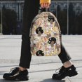 thumbnail image 2 of Lukts Groovy Disco Pattern 15 Inch Student Backpack, Waterproof Laptop Backpack with Adjustable Shoulder Straps, Lightweight Travel, Campus Backpack, Unisex, 2 of 6