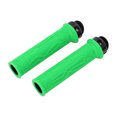 thumbnail image 3 of 2Pcs Bike Handle Grip Rubber Anti Slip Wear Resistant Ergonomic Hollow Design Bike Handlebar Grips Cover Green, 3 of 14
