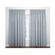 thumbnail image 3 of Cortina Blackout Dormireal Medallón Gris con Aros 1,36 x 2,35 m, 3 of 3