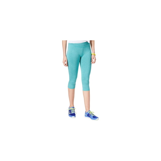 Energie Womens Crop Casual Leggings, Verde, X-Large