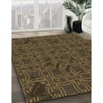 thumbnail image 2 of Ahgly Company Indoor Rectangle Patterned Light Brown Area Rugs, 6' x 9', 2 of 6
