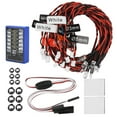 thumbnail image 4 of Kit de iluminación LHCER Luz de flash de simulación de modelo RC para HSP CC01 1/10 1/8 RC Car, 4 of 8