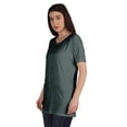 thumbnail image 4 of Inkmeso Plain Basic Tshirt Long Length Tee Short Sleeve Workout Top For Women, 4 of 9