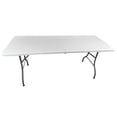 thumbnail image 2 of Table à Manger Pliante, Polyvalente, Résistante à la Déformation, 1,8m, Portable et Robuste pour Fête, 2 of 7