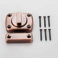 thumbnail image 5 of JULYING Zinc Alloy Safety Door Slide Latches Kitchen Cabinet Keyless Twist Locks ​kit, 5 of 19