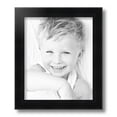 thumbnail image 2 of ArtToFrames 10" x 12" Satin Black Double Step Lip Picture Frame, 10x12 inch Black Wood Poster Frame (WOM-1418), 2 of 7
