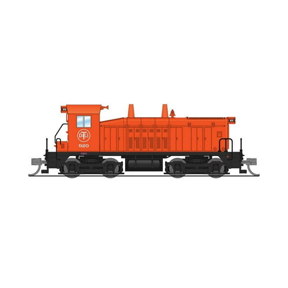 Broadway Limited Imports N EMD SW7 DT&I 920 Orange w/ Cab Monogram Prgn4 BLI7514 N Locomotives