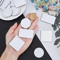thumbnail image 4 of 180pcs 3 Shapes Double Sided Foam Tape Strong Pad Mounting Round Square Rectangle Sticky Foam Tape Strong Self-Adhesive Foam Tape for Home/Office/Car Decor DIY, 4 of 7