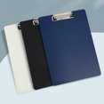 thumbnail image 3 of Kripyery Menu Holder Thickened Strong Grip Rectangle Waterproof Dirt-resistant A4 File Folder Paper Clipboard Writing Pad Dining Room Supply, 3 of 8