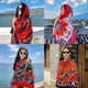 thumbnail image 2 of Nvzi Bufanda de moda Bufanda con estampado floral Bufandas ligeras Primavera Verano,G, 2 of 2
