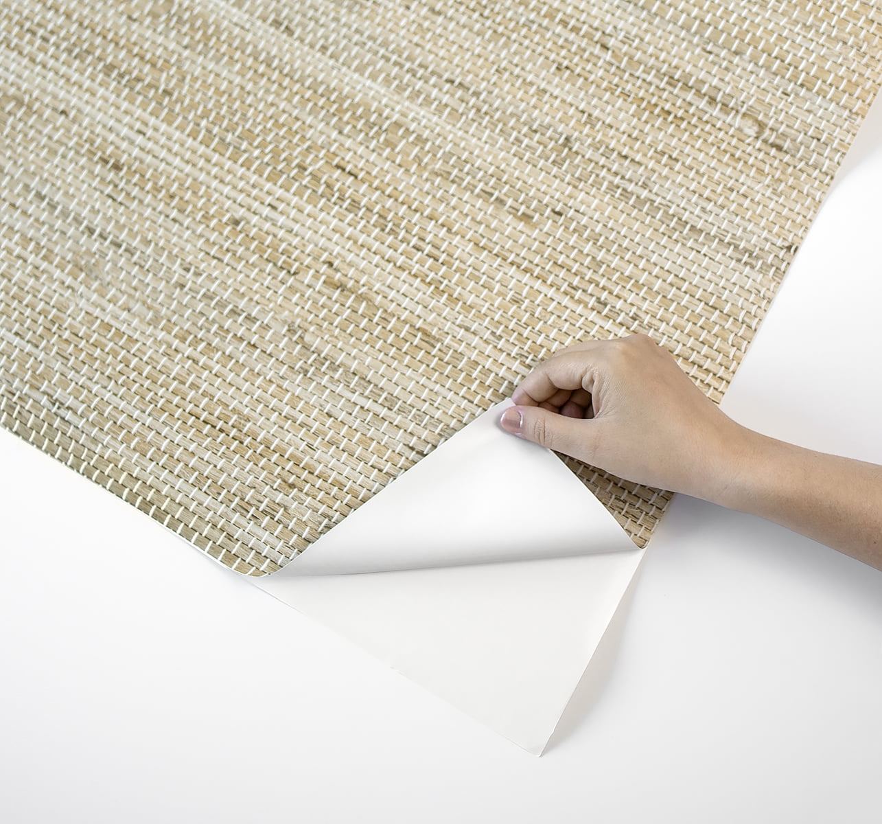 Lillian August Luxe Weave Peel and Stick Wallpaper